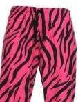 Loungewear Zebra Leopard Pajama Pants College Dorm Wear  
