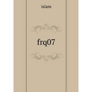  frq07 islam Books