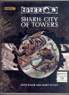 Eberron Sharn City Towers AD&D handbook maps magic item  