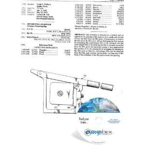  NEW Patent CD for OPENER FOR A FILM PACK 