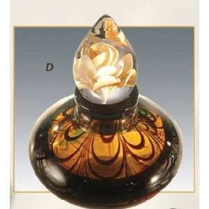   Collection Art Glass FIREFLY Perfume Bottle. 