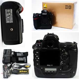 Nikon D3 Digital Camera w/ Box  Excellent 18208913558  