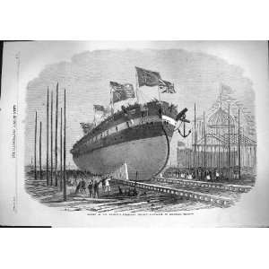   MAJESTY STEAM RAM FRIGATE RESISTANCE MILLWALL SHIP