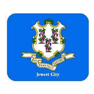   State Flag   Jewett City, Connecticut (CT) Mouse Pad 