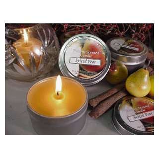  Spiced Pear Scented Candle in Travel Tin 6 Oz