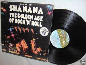 SHA NA NA  THE GOLDEN AGE OF ROCK N ROLL UNPLAYED 2LP  