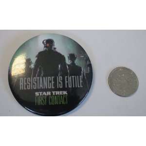  Star Trek First Contact Promotional Movie Button 