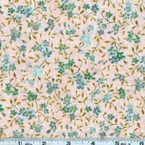  45 Wide Whispers Calico Pink Fabric By The Yard Arts 