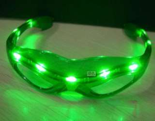 Spark Spider Man LED Shades Light Up Glasses Mask DJ Party XMAS  