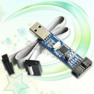 New USB ISP Programmer for ATMEL AVR 51 ATMega ATTiny  