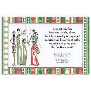  Merry Toast Invitation Holiday Invitations Health 