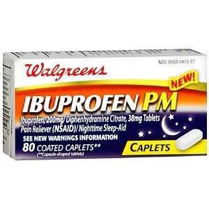   Ibuprofen Pm 200Mg Caplets, 80 ea Health 