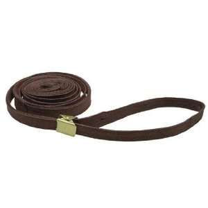  Resco Mahogany Cordo Hyde Show Lead with Brass Fastner, 3 