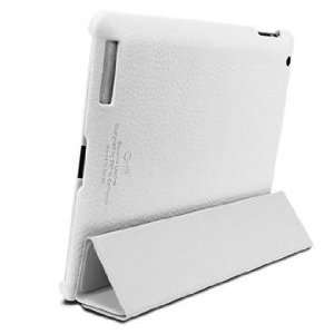  SGP iPad 2 Leather Case Griff Series [White] Cell Phones 