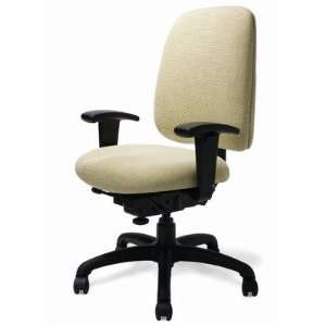  Coto Mid Back Office Chair with Silver Package Fabric 