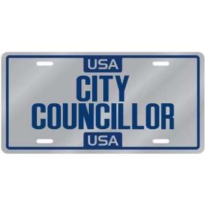  New  Usa City Councillor  License Plate Occupations 