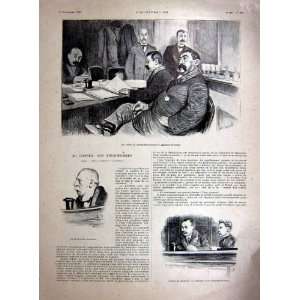  Court Council Men Councillor French Print 1903