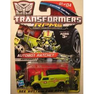  Transformers RPMs Autobot Ratchet Toys & Games