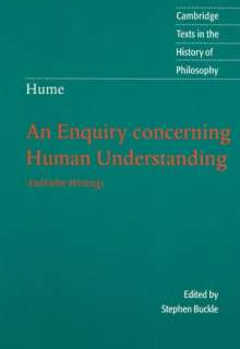 Hume An Enquiry concerning Human Understanding And Other Writings