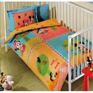   Mickey Garden Baby Boy Girl Infant Crib Bedding Set