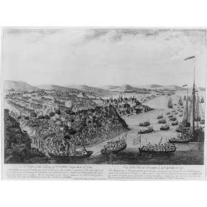  A View of the taking of Quebec,Sept. 13,1759,vessels 