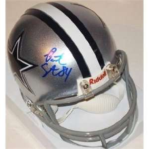  Patrick Crayton autographed Football Mini Helmet (Dallas 