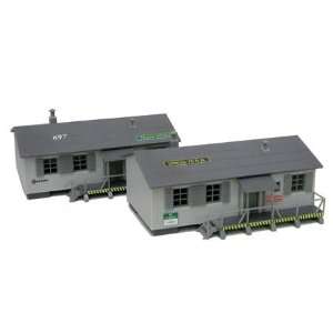   HO Scale Built Up Track Crew Office & Union Building Toys & Games