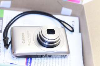 AS IS CANON POWERSHOT SD1400IS 14.1MP SILVER DIGITAL CAMERA  