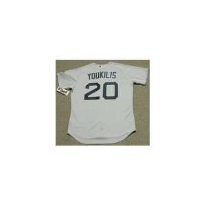  KEVIN YOUKILIS Boston Red Sox Majestic AUTHENTIC Away 
