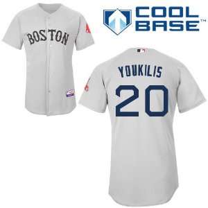  Kevin Youkilis Boston Red Sox Authentic Road Cool Base 