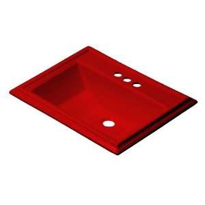  CorStone Advantage Series Red Topmount Bath Sink 92431 
