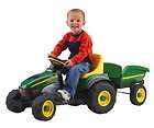 John Deere Kids Farm Pedal Tractor w Matching Trailer K