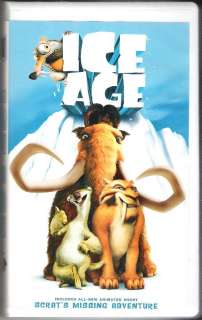 Ice Age W/ Bonus Short Scrats Missing Adventure 024543046608 