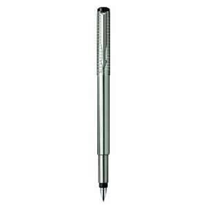  Parker Vector Classic SS Chiseled Medium Point Fountain Pen 