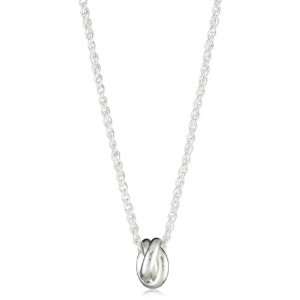 Zina Sterling Silver Contemporary Collection Tripple Interlocking 