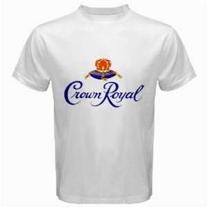  Crown Royal Logo New White T Shirt Size  L  Everything 