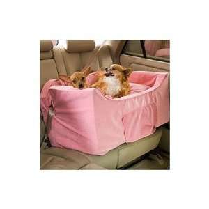  The Luxury Buddy Pet Car Seat in Pink Microsuede Pet 