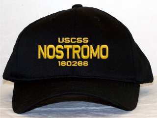 USSCS Nostromo Embroidered Baseball Cap Hat alien  