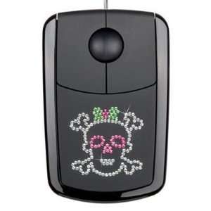 Crystal Skull Optical Mouse   Couture Series