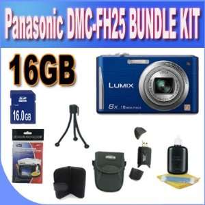  Panasonic DMC FH25A 16.1MP Digital Camera with 8x Wide 
