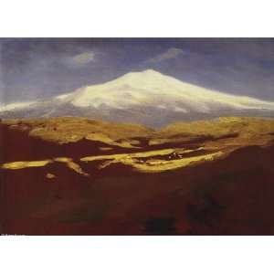   Arkhip Kuinji   24 x 18 inches   Elbrus day. (secon