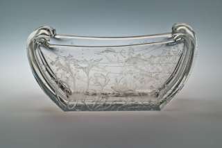 Lobmeyr Glass Vienna Centerpiece 1901 Schneider  