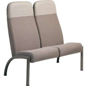 Spec Furniture Companion High Back Armless Two Seaters Reception Chair