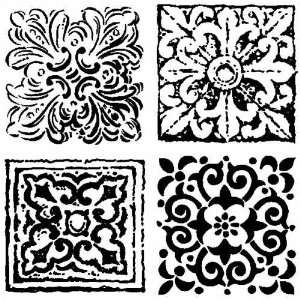 Stampendous Rubber Stamp Quad Cube   Tiled Arts, Crafts & Sewing