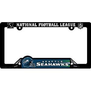  Seattle Seahawks License Plate Frame Two Pack Set Sports 