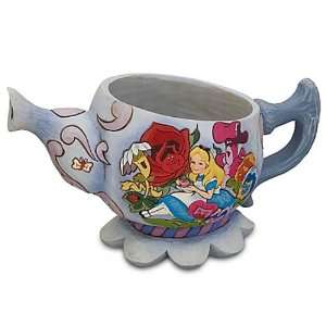   Alice in Wonderland Teapot Planter by Jim Shore