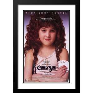  Curly Sue 32x45 Framed and Double Matted Movie Poster 