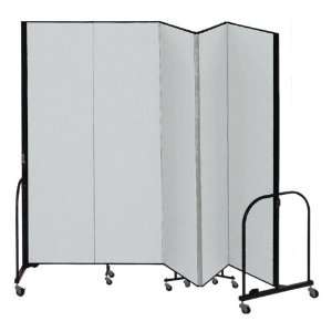  Screenflex 5 Panel Partition 95w x 74h Office 