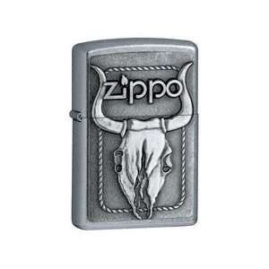 Bull Skull Zippo Logo Zippo Lighter *Free Engraving (optional)