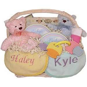  Personalized Twins Gift Basket Baby